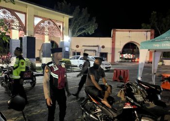 Polres Kampar Patroli dan Amankan Sholat Tarawih di Bulan Ramadan, Jaga Kondusifitas Ibadah!