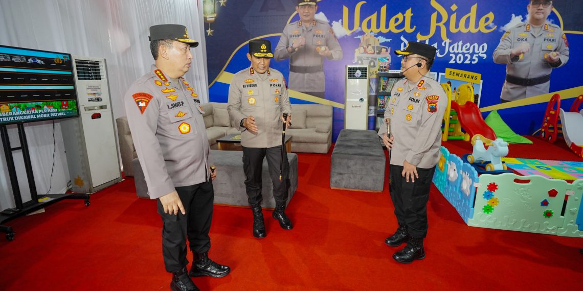 Kapolri Pastikan Kesiapan Pengamanan Arus Mudik dan Layanan Valet & Ride Polda Jateng