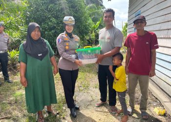 Satlantas Polres Kampar Tebar Kebaikan di Jumat Berbagi, Wujudkan Polri yang Humanis di “Kampar Bumi Serambi Mekkah”
