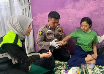 Polres Kampar Beri Perawatan Medis dan Pendampingan untuk Korban KDRT, Tunjukkan Kepedulian Nyata