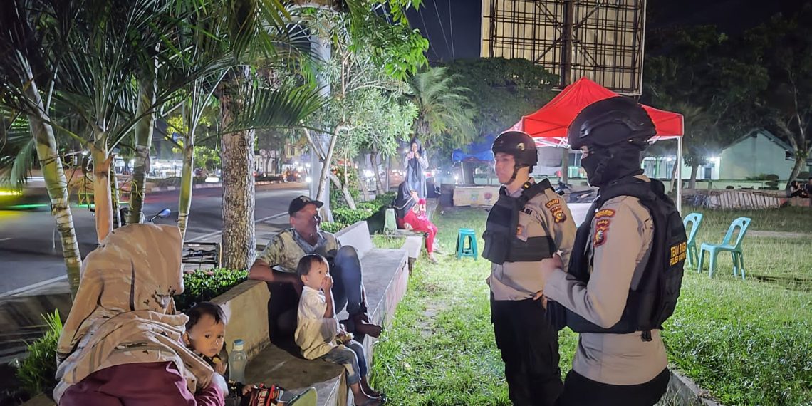 Tim Raga Polres Kampar Patroli Malam: Jaga Kamtibmas, Dekat dengan Masyarakat