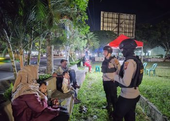 Tim Raga Polres Kampar Patroli Malam: Jaga Kamtibmas, Dekat dengan Masyarakat