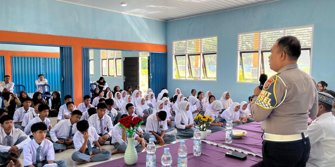 Satlantas Polres Kampar: Sinergi dengan Sekolah, Wujudkan Keselamatan Siswa dan Masyarakat!