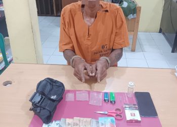 Satres Narkoba Polres Kampar Amankan Pelaku Tindak Pidana Narkotika di XIII Koto Kampar