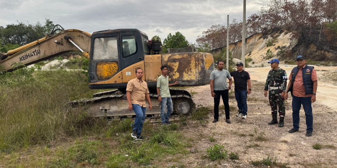 Polres Kampar Bersama Kodim 0313 KPR Sasar Galian C di Desa Salo Timur