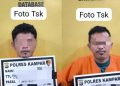 Satreskrim Polres Kampar Tangkap Dua Pelaku Curanmor di Desa Sei Jernih