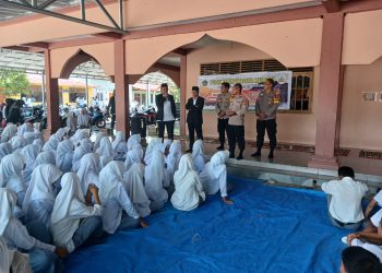 Pelajar ‘Gardu Depan’ Lawan Radikalisme, Sat Binmas Polres Kampar ‘Berikan’ Bekal, ‘Pancasila’ Harga Mati!”