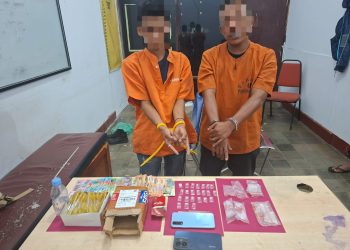 “Polsek Kampar Tangkap Dua Pengedar Shabu, Residivis Kembali Berulah!”