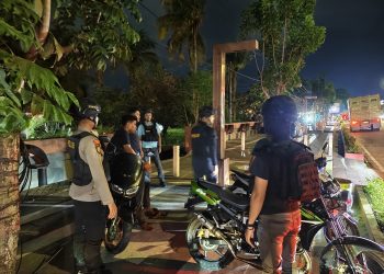 Tim Raga Res Kampar Patroli di Bangkinang Kota, Kasat Samapta Pastikan Situasi Aman Terkendali