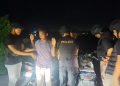 TIM RAGA RES KAMPAR LAKSANAKAN PATROLI HUMANIS MALAM HARI, BERI HIMBAUAN RAMAH UNTUK JAGA KAMTIBMAS DI BANGKINANG
