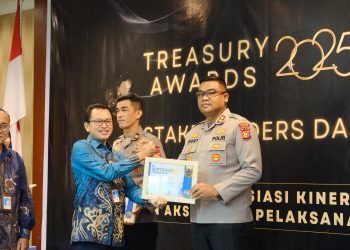Polres Kampar Raih Penghargaan IKPA Terbaik Tahun 2025, Kapolres Terima Penghargaan Di Treasury Awards