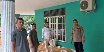 KAPOLSEK TAPUNG HILIR PERIKSA HASIL PANEN JAGUNG, 6 DESA HASILKAN 4 TON UNTUK PROGRAM KETAHTANAN PANGAN