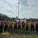 POLSEK TAPUNG MELAKSANAKAN PANEN JAGUNG BERSAMA PETANI DI Ds. INDRAPURI