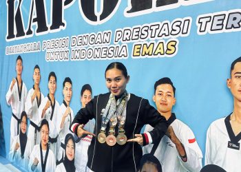 Personel Polres Kampar Raih 3 Medali Di Kejuaraan Nasional Kapolri Cup 7 tahun 2026″