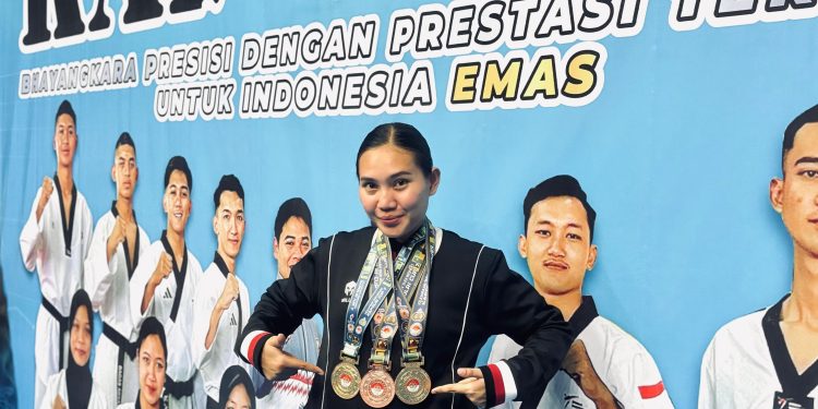 Personel Polres Kampar Raih 3 Medali Di Kejuaraan Nasional Kapolri Cup 7 tahun 2026″