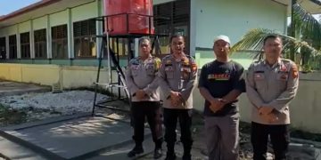 Polres Kampar Selesaikan 2 Sumur Bor 100% Di Tapung Hilir – 700 Kk Desa Kota Baru Dapat Air Bersih, Rangkaian Hari Bhayangkara Ke-80″