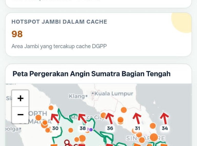 Asap Selimuti Kampar, Diduga Kiriman dari Jambi, Ini Penjelasan BMKG