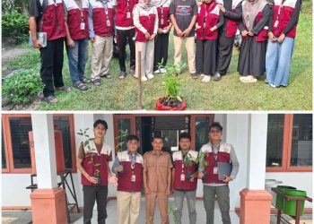 TANAM HARAPAN, WUJUDKAN DESA SEHAT: KKN 134 SALO TIMUR HADIR MELALUI AKSI LINGKUNGAN DAN KEPEDULIAN LANSIA