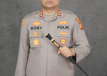 Patroli, Sambang, Pasang Spanduk — Polres Kampar Gerak Serentak Cegah Karhutla, Ancaman Hukum Hingga 15 Tahun Penjara