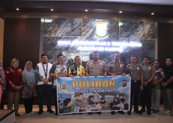 Kapolres Kampar Gelar Pertemuan Koordinasi Bersama Disperinaker Kab. Kampar Terkait Program Polisi Peduli Pengangguran (POLIRAN)